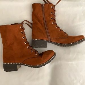 Super cute combat boots.